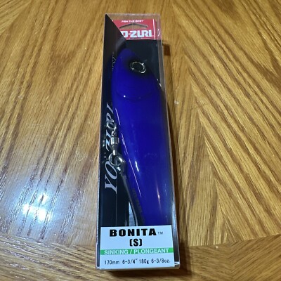 Yo-Zuri R1157-CPB Bonita Purple Black 6.75''  6 3/8 Oz Crankbait Fishing Lure