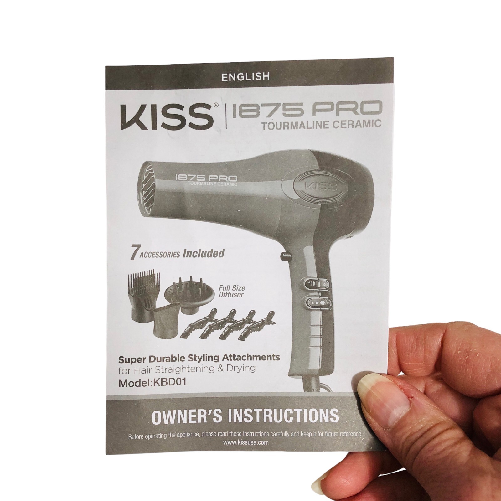 English And Spanish Hair Booklet Only