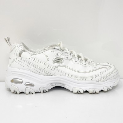 

Skechers Womens D Lites Fresh Start 11931 Белая повседневная обувь Кроссовки Размер 5, Белый, D Lites Fresh Start
