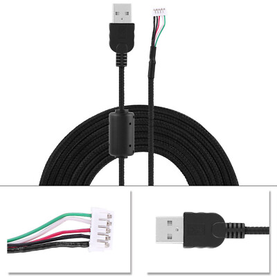2M Mouse Wire Line USB Kabel für Logitech G5 G500 G500S Maus Zubehör