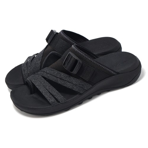 Merrell District 4 Post Черные женские босоножки-слипоны в стиле Casual J006428