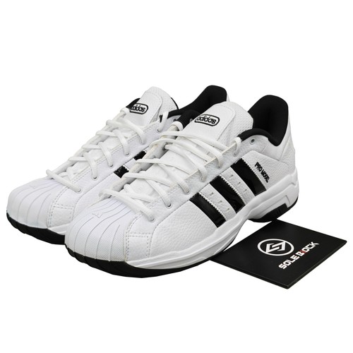 adidas Pro Model 2G Low White Black Men's FX4981 | eBay