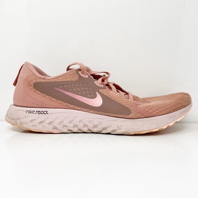 

Nike Womens Legend React AA1626-602 Розовые кроссовки для бега, размер 11, Розовый, Legend React