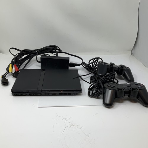 プレイステーション２   セット Playstation 2 Slim Console Set With 2 Controller Bundle | eBay