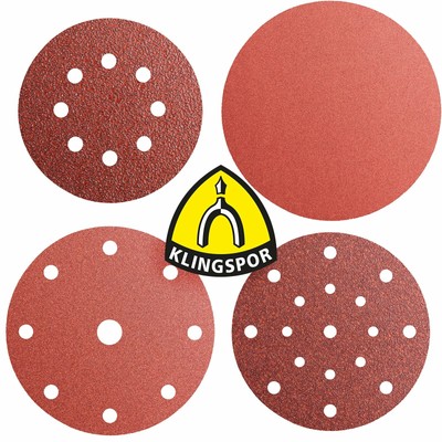 Klingspor Klett Schleifscheibe Schleifscheiben 125 150 180 230 250 300 mm Korn