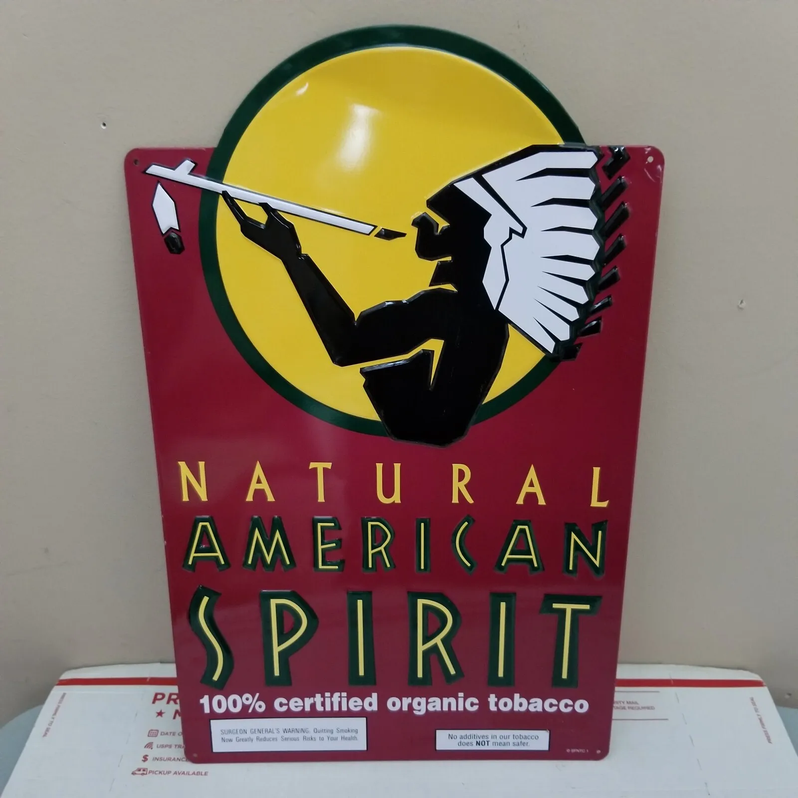 Lot of 3 American Spirit Signs