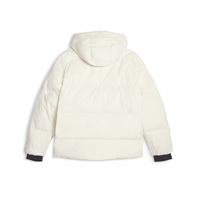 Pre-owned Puma Men's Tech Jacket In White - Alpine Snow