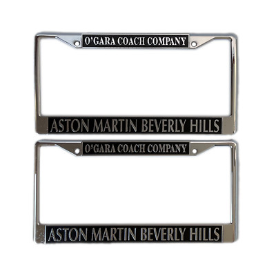 O'Gara Coach Classic Aston Martin Beverly Hills License Plate Frame Kit