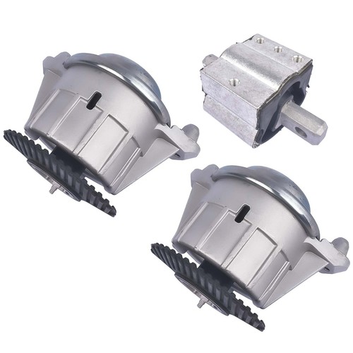 3Pcs Engine Motor Mounts for Mercedes C300 E350 E400 RWD 2122400418 2042400917