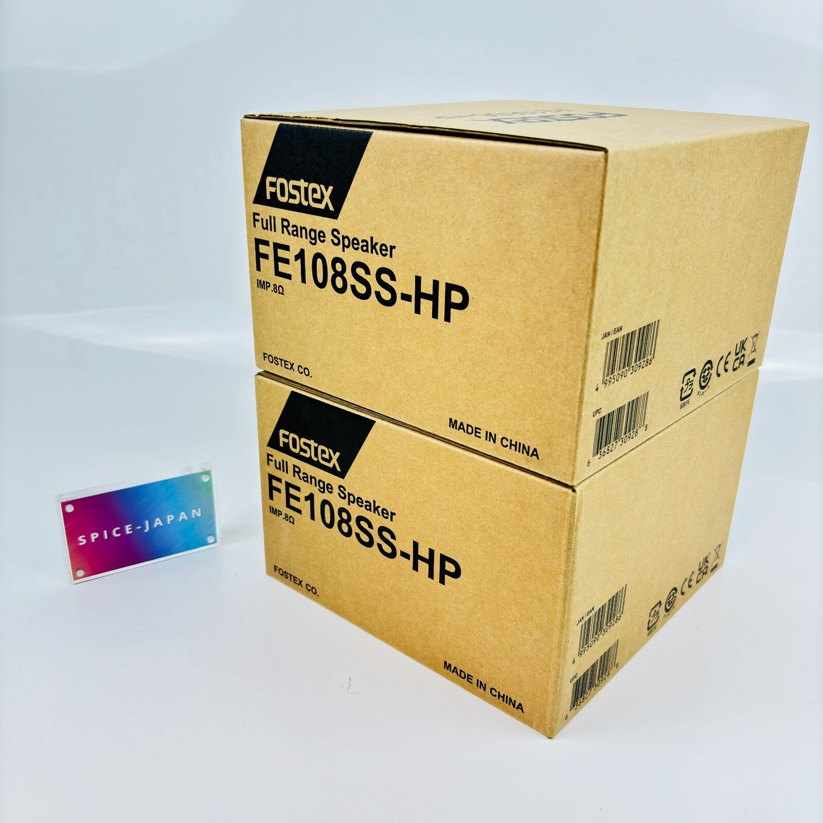 Fostex FE108SS-HP Full Range Speaker Units 1 Pair 10cm NEW