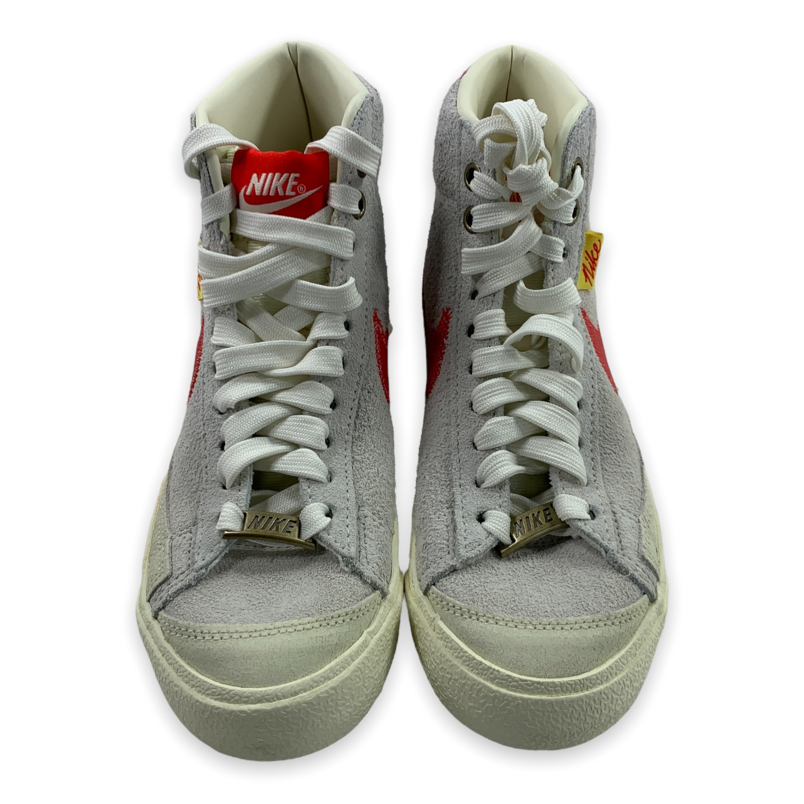 Nike Blazer Mid 77 GS Test Of Time Sail White Chile Red DO7226 100