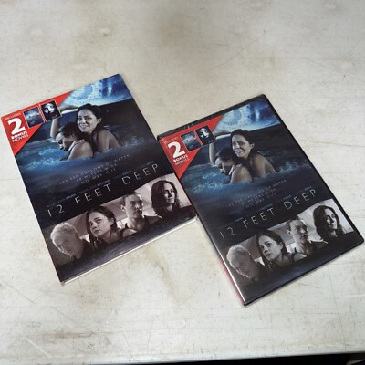 12 Feet Deep 2017 / Longest Swim 2014 / Keepsake 2008 DVD New 3 Horror Movies