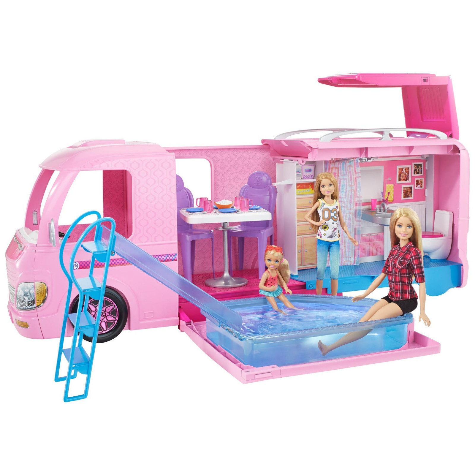Фургон Mattel Barbie для путешествий Barbie Pop-up Camp cjt42