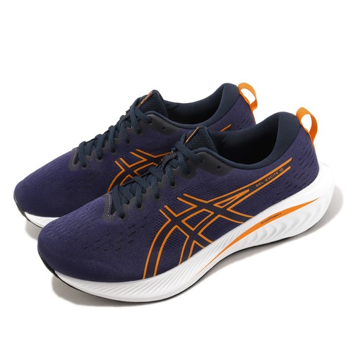 

Мужские беговые кроссовки Asics GEL-Excite 10 4E Extra Wide Deep Ocean Orange 1011B599-401, Синий, Gel-excite 10 4e Extra Wide