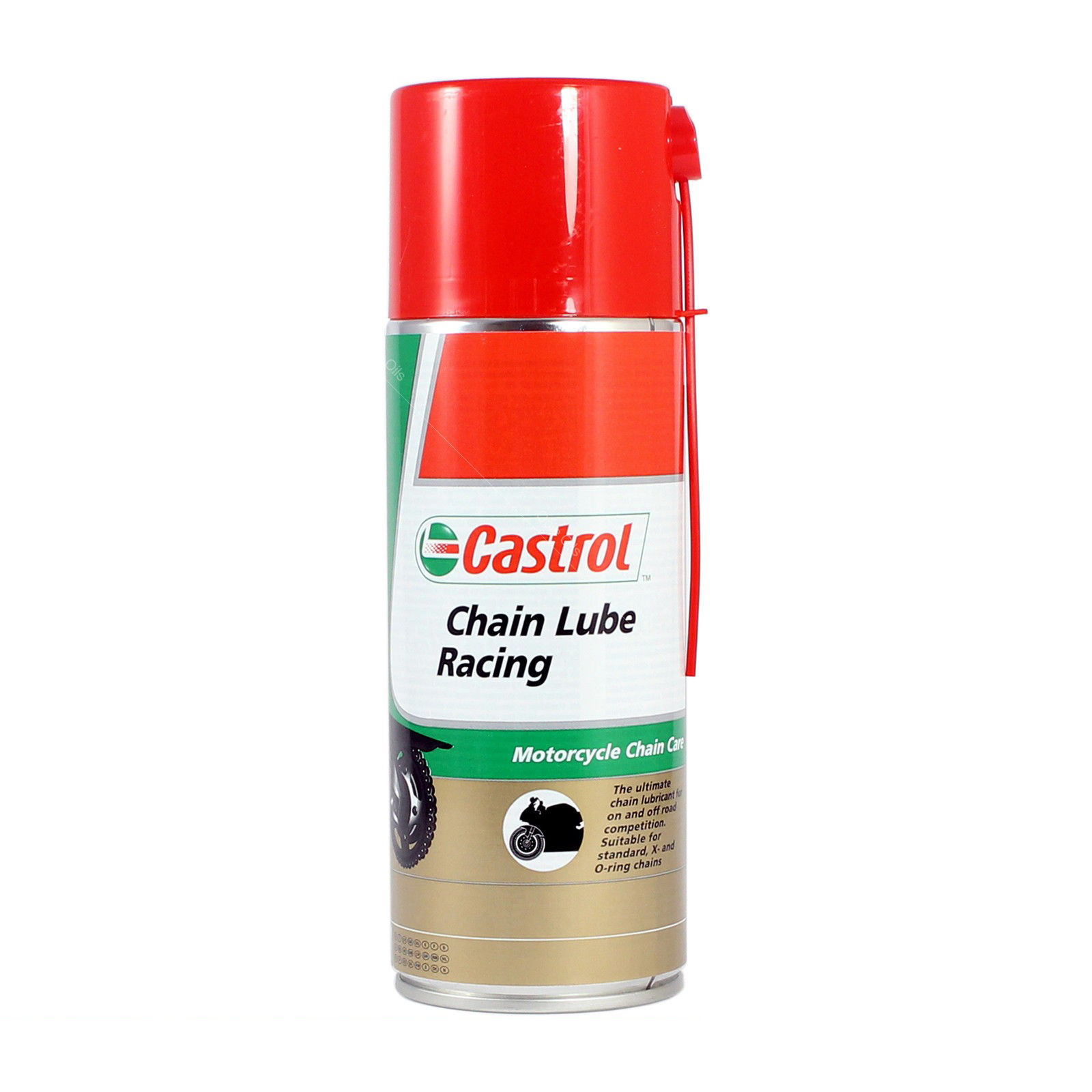 Spray Castrol Chain Lube Racing Moto Spray Grasa Cadena 400 ml