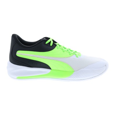 

Мужские белые синтетические баскетбольные кроссовки на шнуровке Puma Triple 19521710 8.5, Белый, Puma Triple