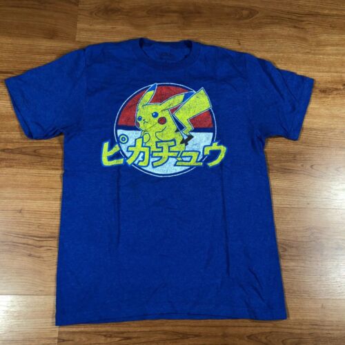Vintage Adult Small Pokemon Pikachu Japan T-shirt 90s' Made Vintage Adult Small Pokemon Pikachu Japan T-shirt 90s' Made