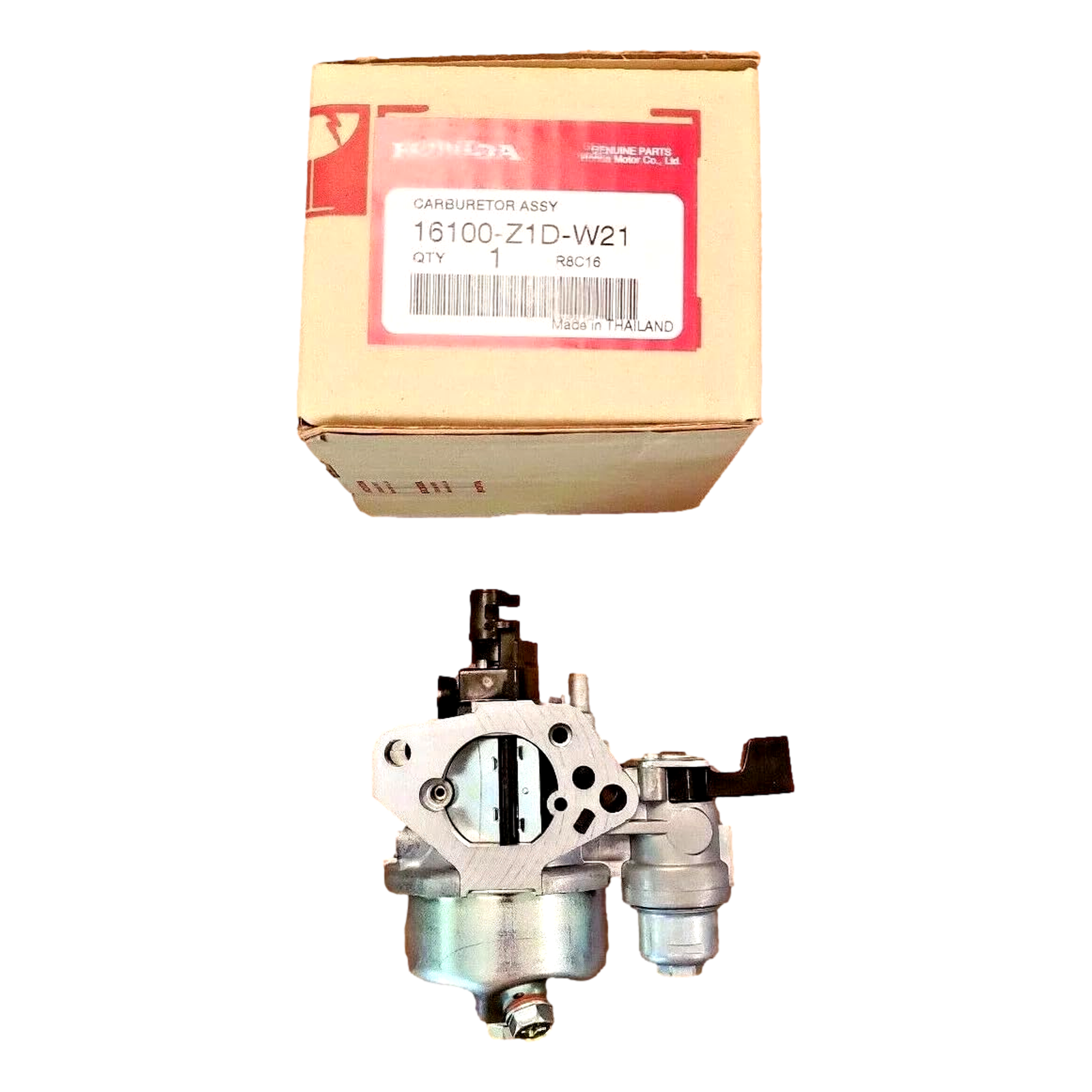 エラ張 Genuine Honda 16100-Z1D-W21 Carburetor for GX240 GX270 Engines OEM