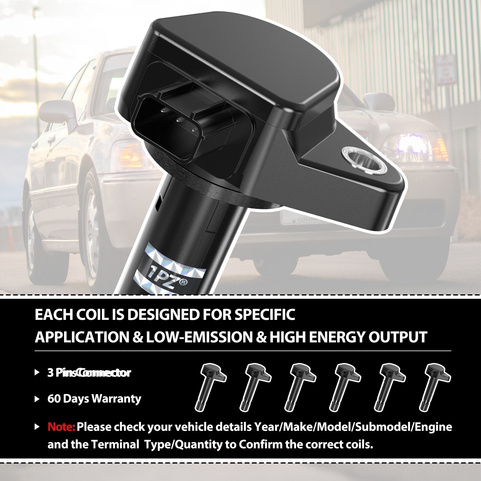 6x Genuine Ignition Coil & Spark Plug For OEM UF603 Honda Accord Odyssey 3.5L V6