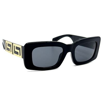 Pre-owned Versace New,  Sunglasses Mod.4444-u Gb1/87 Authentic In Black