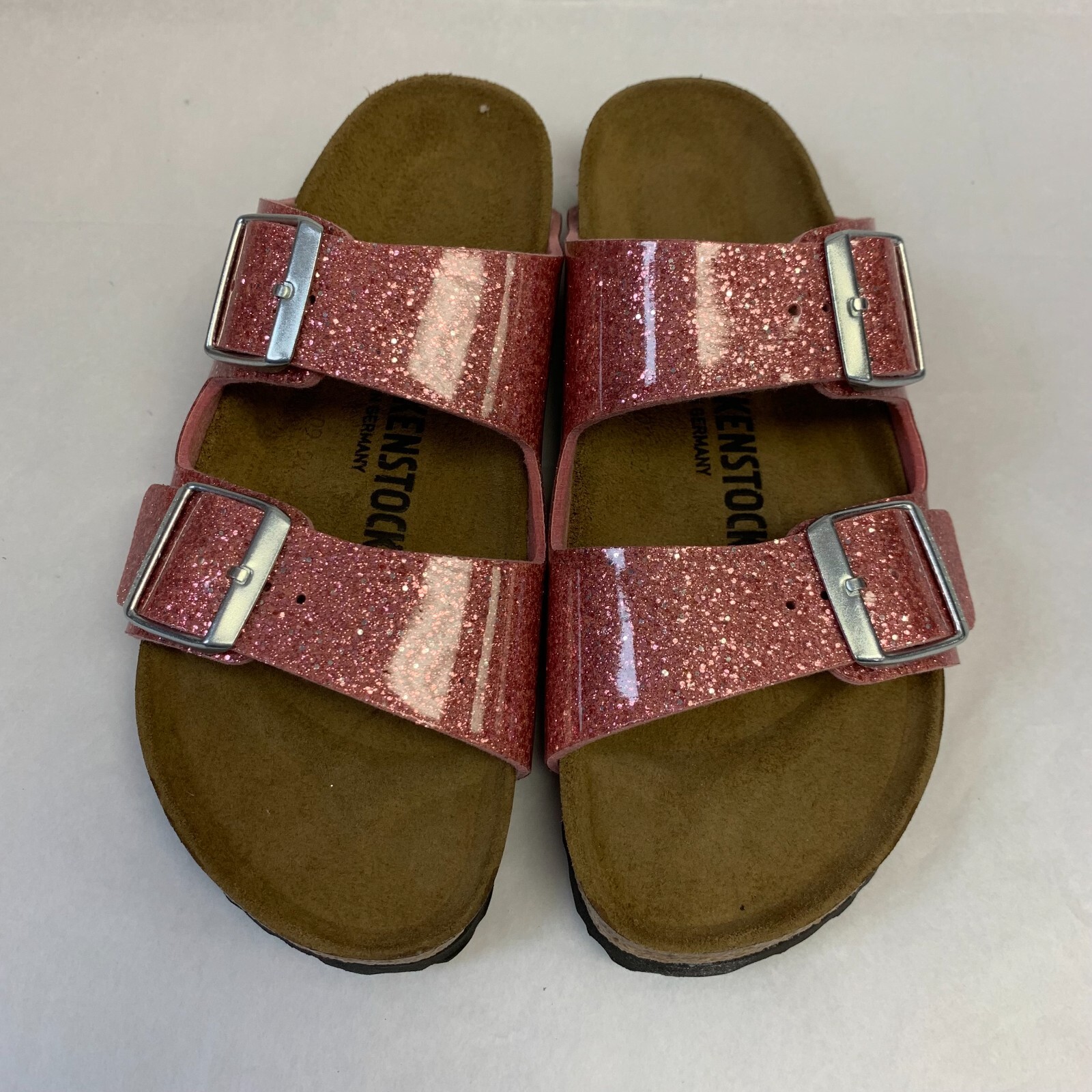 Birkenstock New w/ Box Arizona Cosmic Sparkle Old Rose Birko