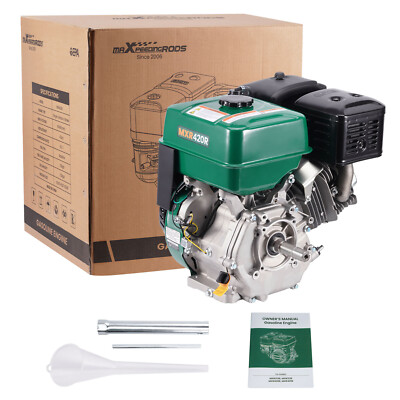 420cc Gasoline Recoil Start Engine Motor Horizontal 4 Stroke 15HP Go-Kart