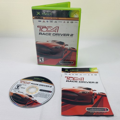 ToCA Race Driver 2 for Microsoft Xbox Complete Tested And