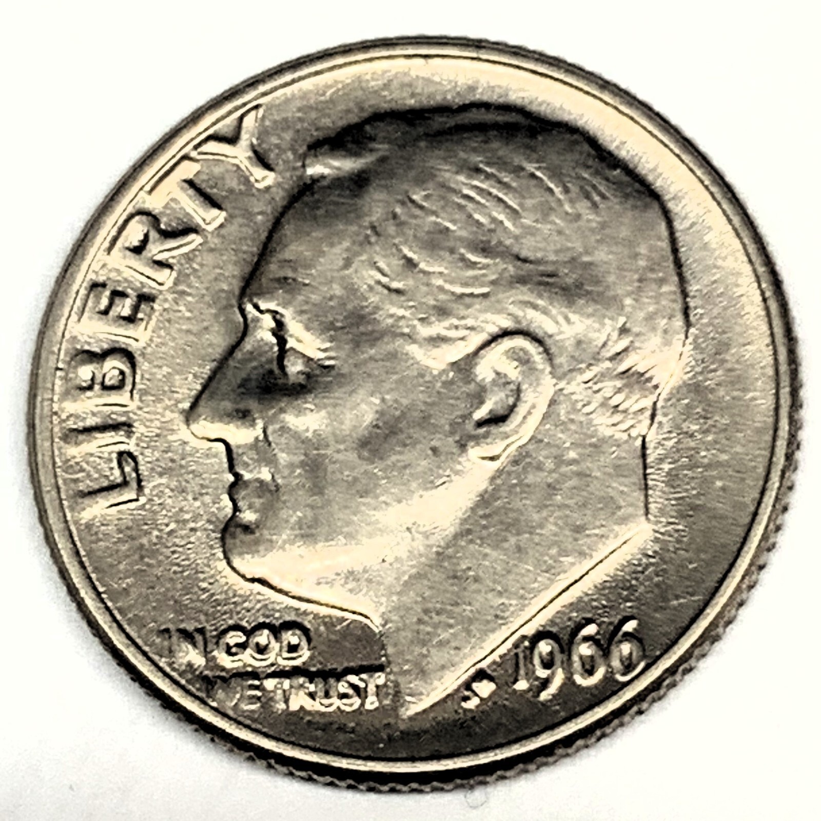 C4025 U.S. COIN, ROOSEVELT DIME 1966 higher grade | eBay
