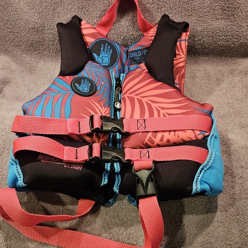 Body Glove Child Coast Guard Approved PFD Life Jacket, Palm 