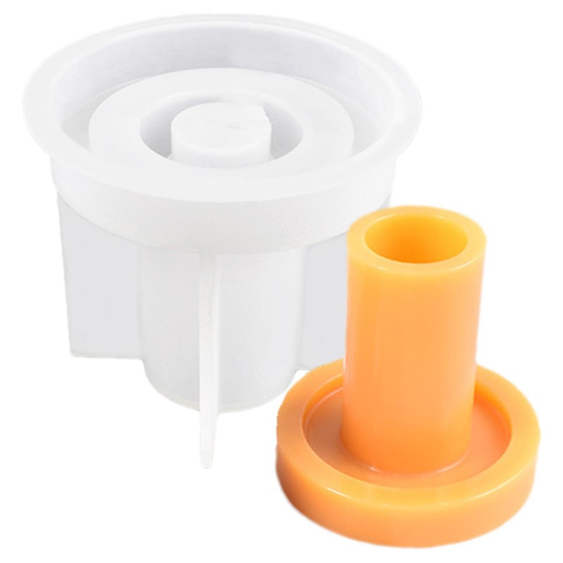 Silicone Molds Concrete Candlestick Epoxy Resin For Candle Holder Handmade Craft