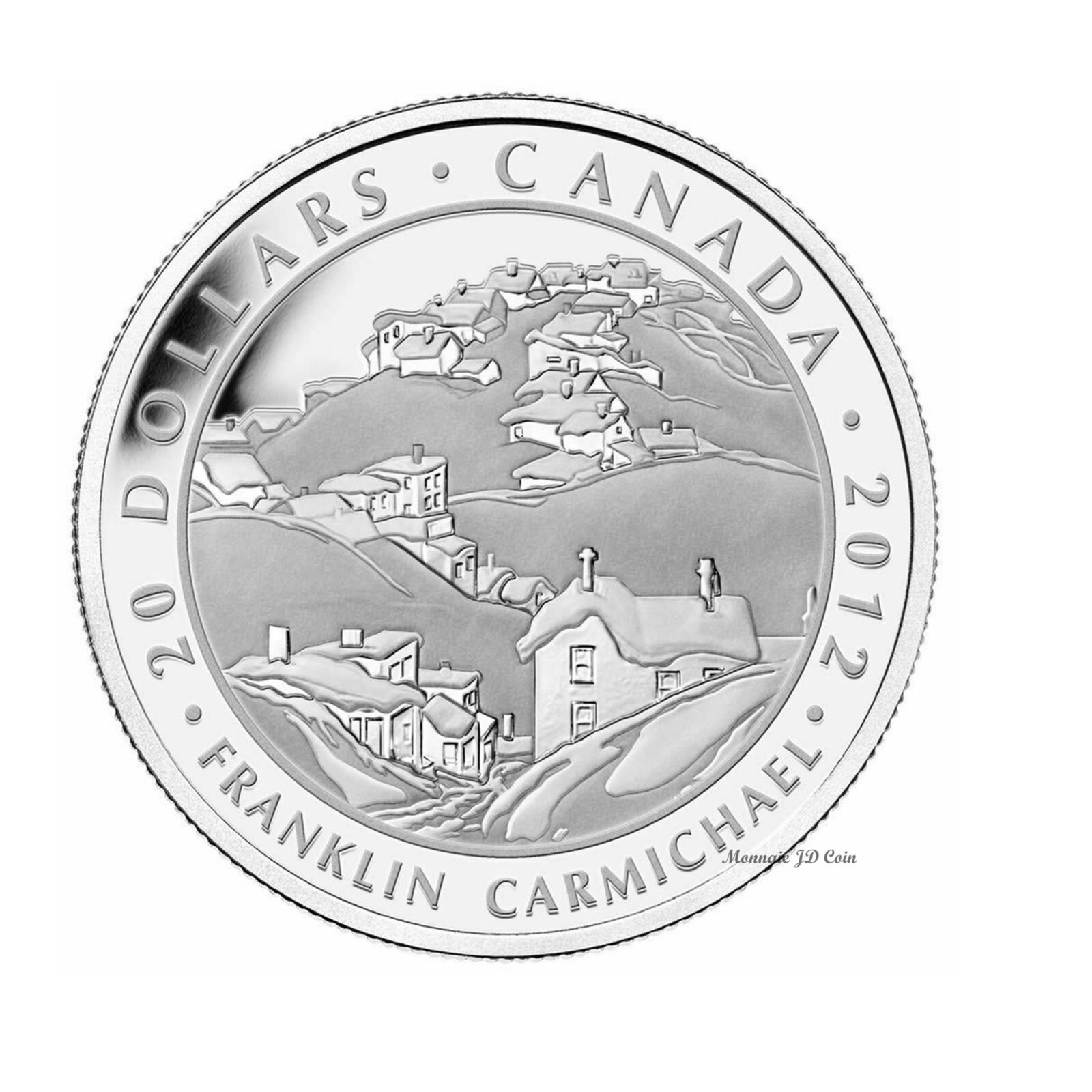 2012年 カナダ グループ・オブ・セブン フランクリン・カーマイケル 20ドル 2012年 カナダ グループ・オブ・セブン フランクリン・カー