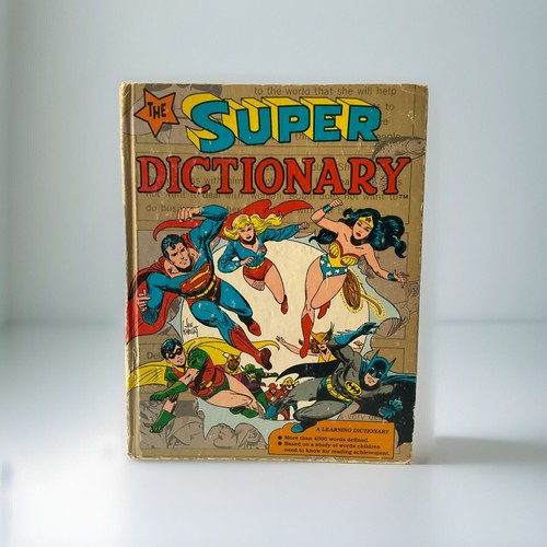 The super dictionary 英英辞典　ヴィンテージ　DCコミックス The super dictionary 英英辞典 ヴィンテージ DCコミックス