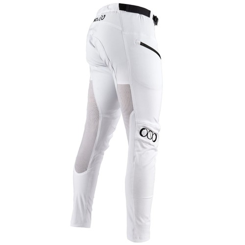 NoLogo Racer Pants BMX Racing MTB Downhill Cycling - White 3DAY SHIP