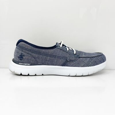 

Skechers Womens On The Go Flex Ashore 136453 Синяя повседневная обувь Кроссовки Размер 6, Синий, On The Go Flex Ashore