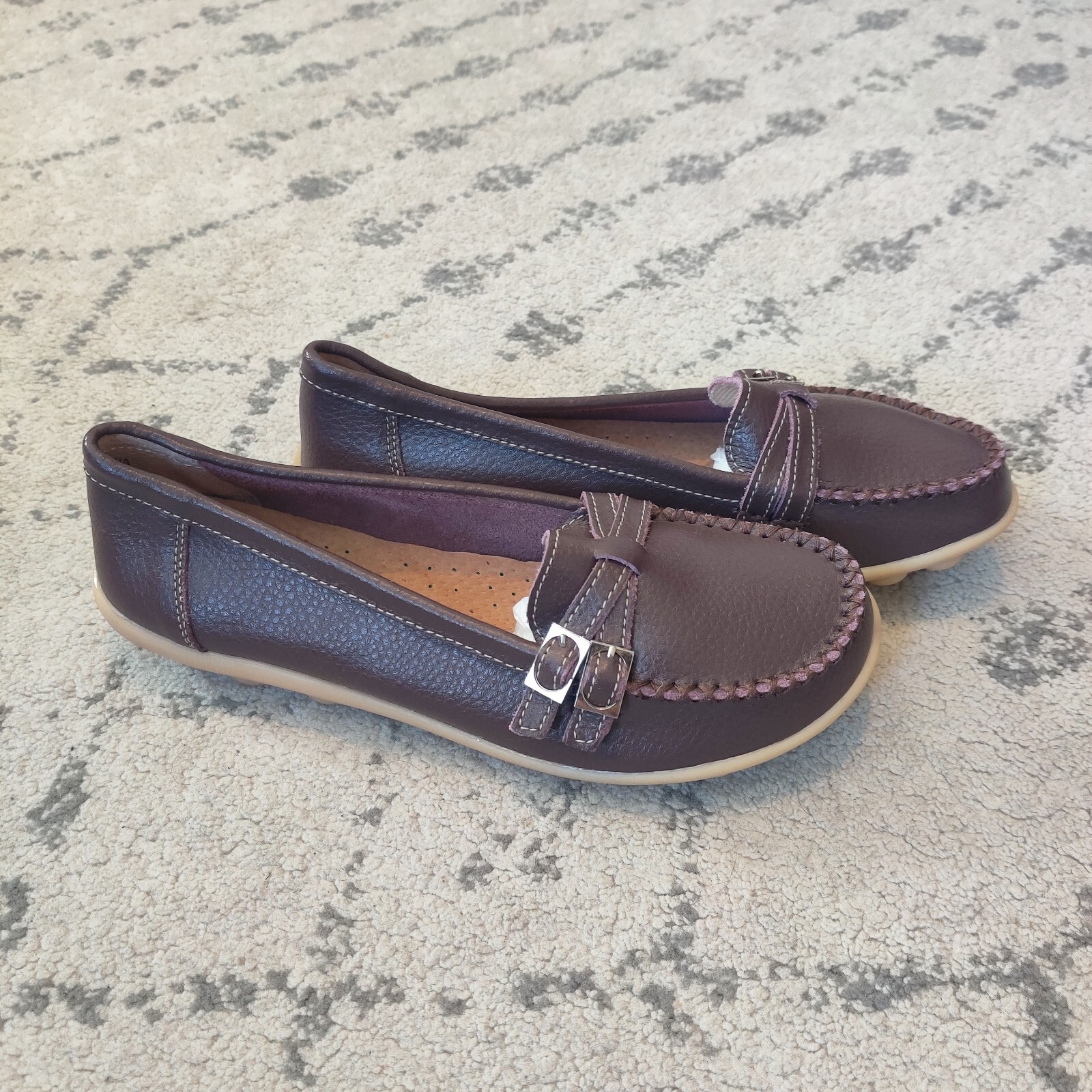 Kunsto leather loafer discount