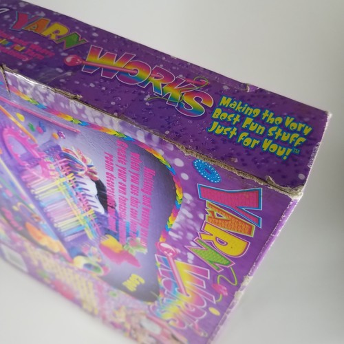 Vintage Lisa Frank Yarn Works Craft Kit Loom 90s MUSTY SMELL - READ DESCRIPTION