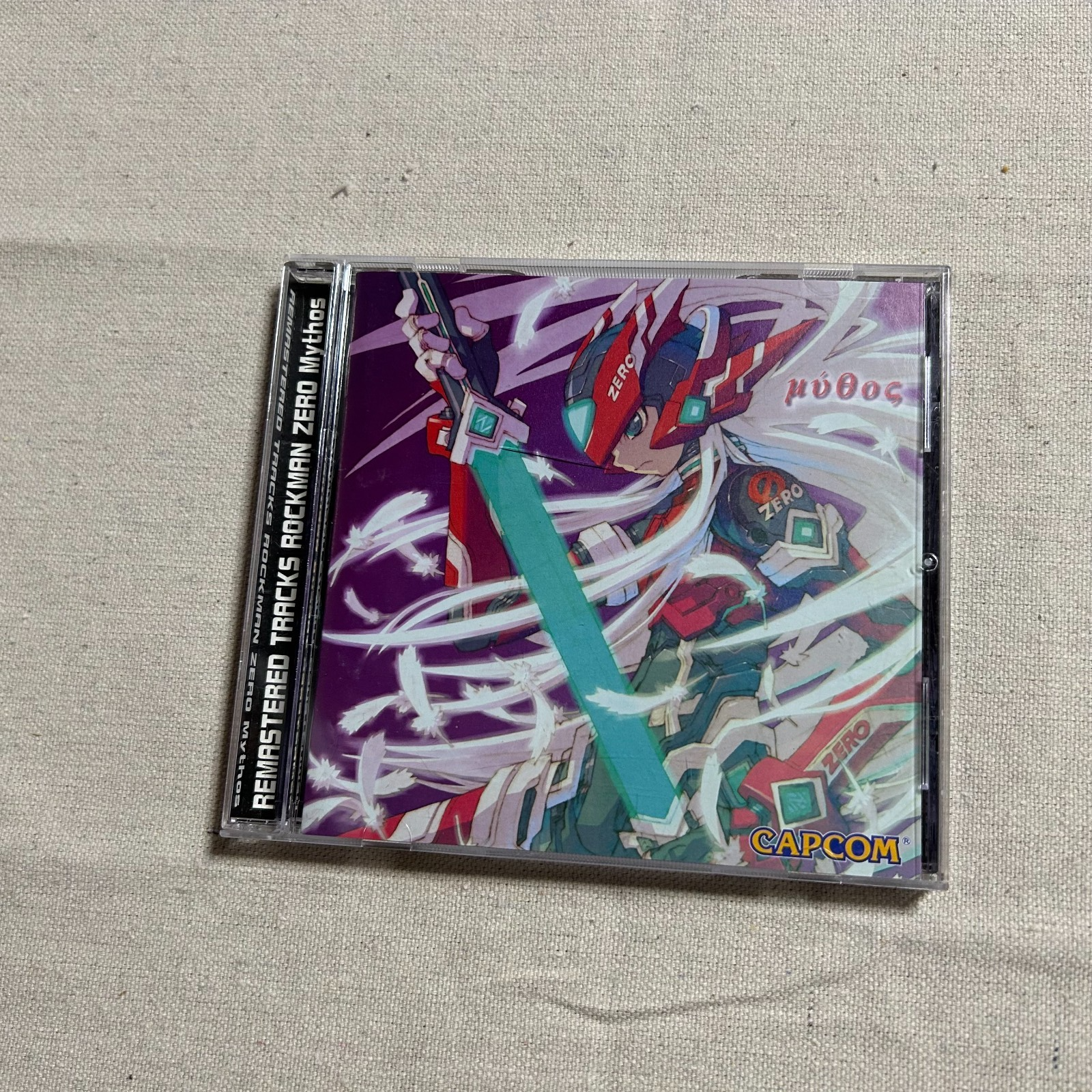 正規代理店 MUSIC GAME MYTHOS ZERO ROCKMAN TRACKS REMASTERED CD MAN MEGA アニメ