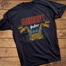 Download granddaddy Grandpa's Biker Gang Personalized T-shirt Mens ...