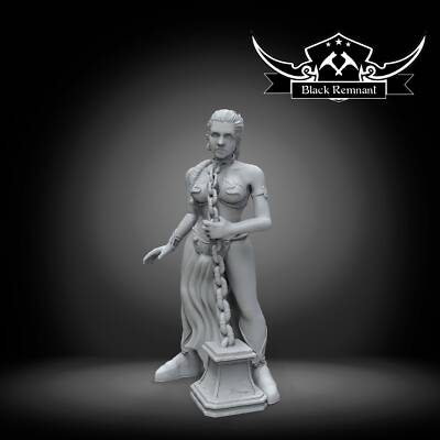 Slave Princess Hostage | 35mm | SW Legions | DnD Miniatures | Tabletop Gaming |
