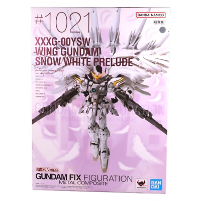 Gundam Fix Figuration Metal Composite Wing Gundam Snow White Prelude Bandai