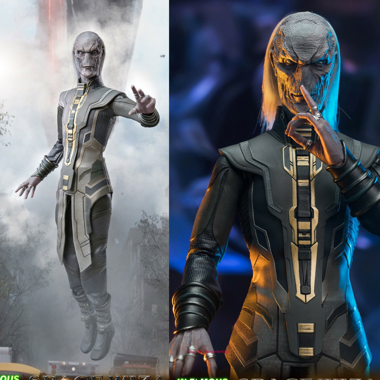 IN FAMOUS Ebony Maw Avengers: Infinity War 1/6 12