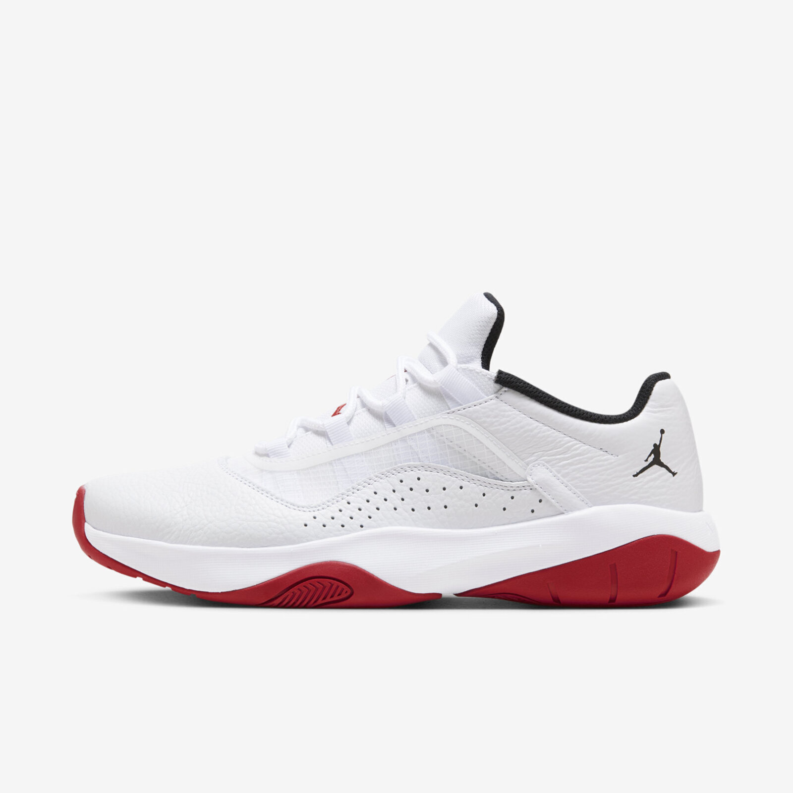 jordan 11 low white varsity red