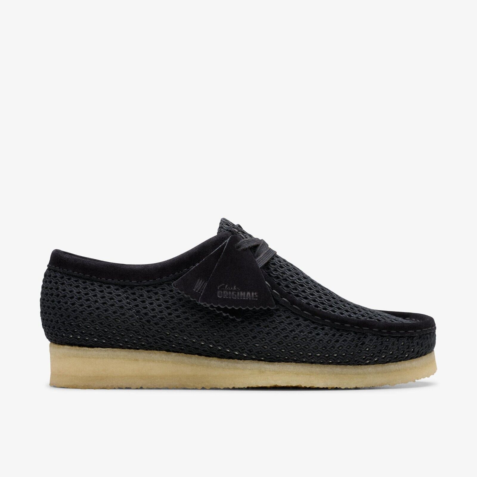 Clarks Originals Men's Black Mesh Wallabee 26175848 | eBay