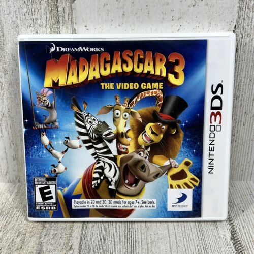 ≪楽しい≫【中古】 Madagascar 3: The Video Game 輸入版 / D3