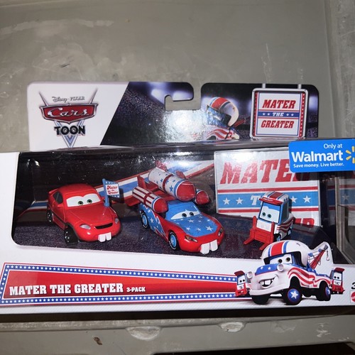 カーズ　マテル　MATER THE GREATER 3PACK セット Disney PIXAR Cars TOON MATER THE GREATER 3-pack DAREDEVIL