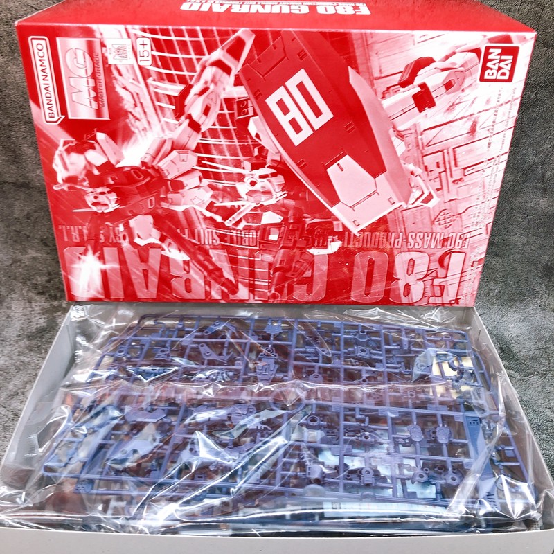 MG 1/100 F80 GUNRAID Gundam F90 Model Kit Premium Bandai