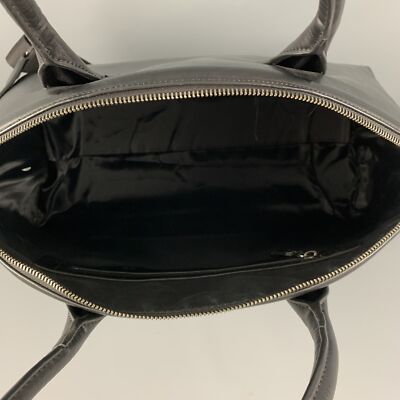 ZARA｜フェイクレザートートバッグ ショッパー ブラック (ZARA