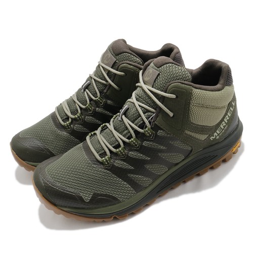 

Мужские кроссовки Merrell Nova 2 Mid GTX Gore-Tex Green Lichen для походов на открытом воздухе J066649, Зеленый, Nova 2 Mid Gtx
