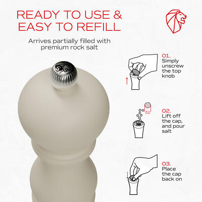 Peugeot Paris u'Select Salt Mill - Ash