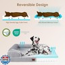 EHEYCIGA Orthopedic Dog Beds for Extra Large Dogs 44x32Inch, Waterproof Memory Foam XL Pet Bed with Sides, Non-Slip and Egg-Crate Foam Big Dog Couch Bed with Washable Removable Cover, Grey
